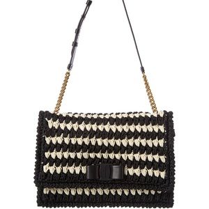 Ferragamo Crochet Shoulder Bag
